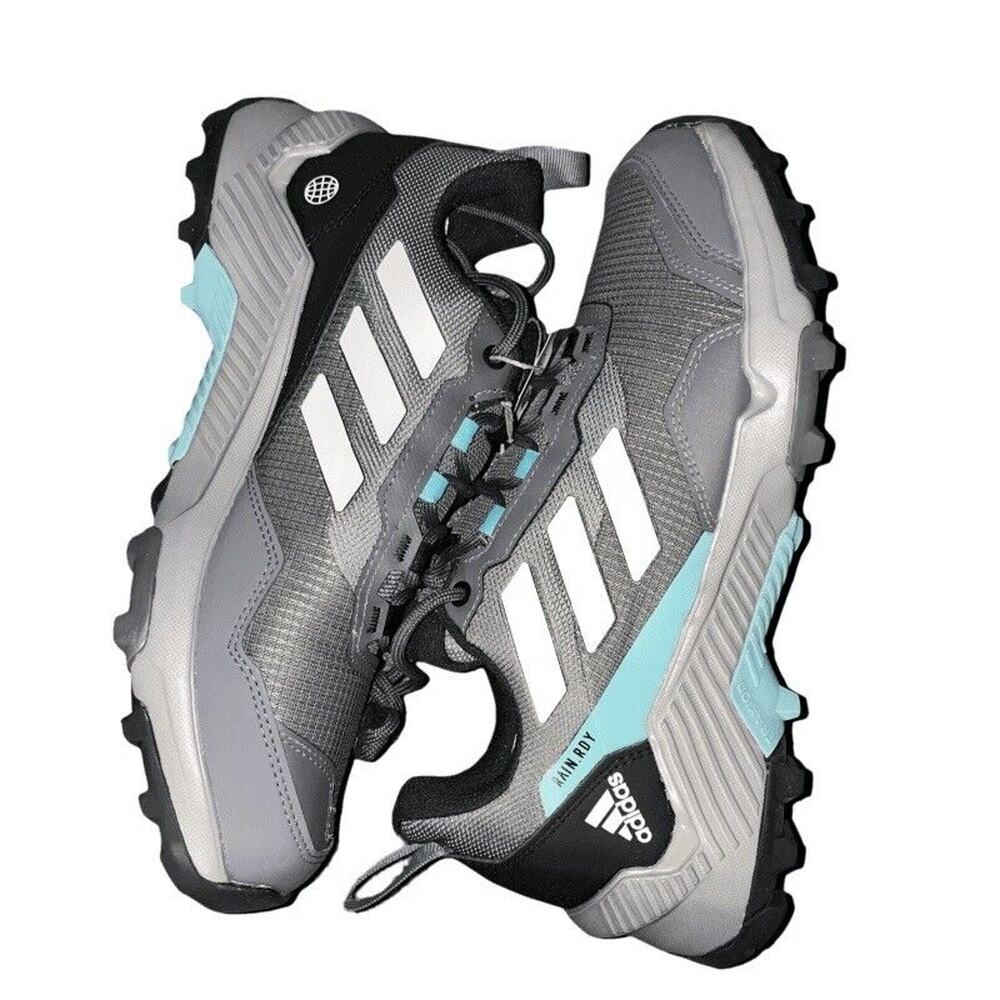 Adidas Eastrail 2 Rain.Rdy Trail Hiking Outdoor Shoes Sneaker Grey Womens 7